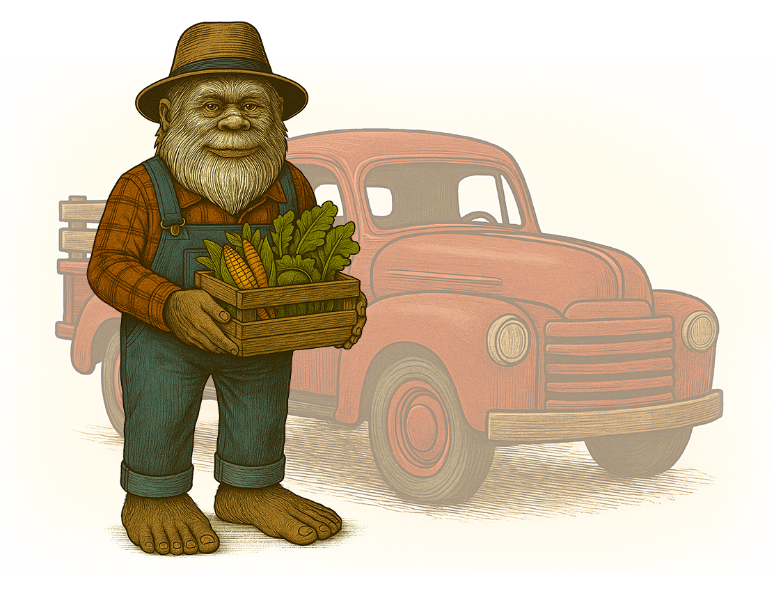 Reggie with Truck